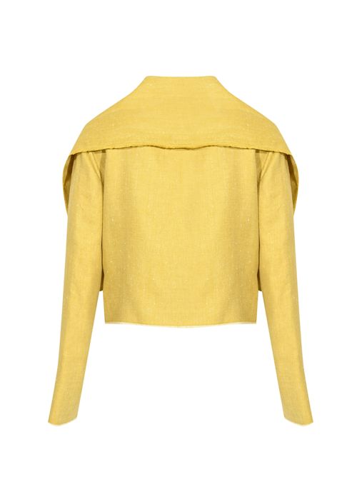 Giacca doppiopetto Danver in misto lino Liviana Conti | F6SM35B45-0